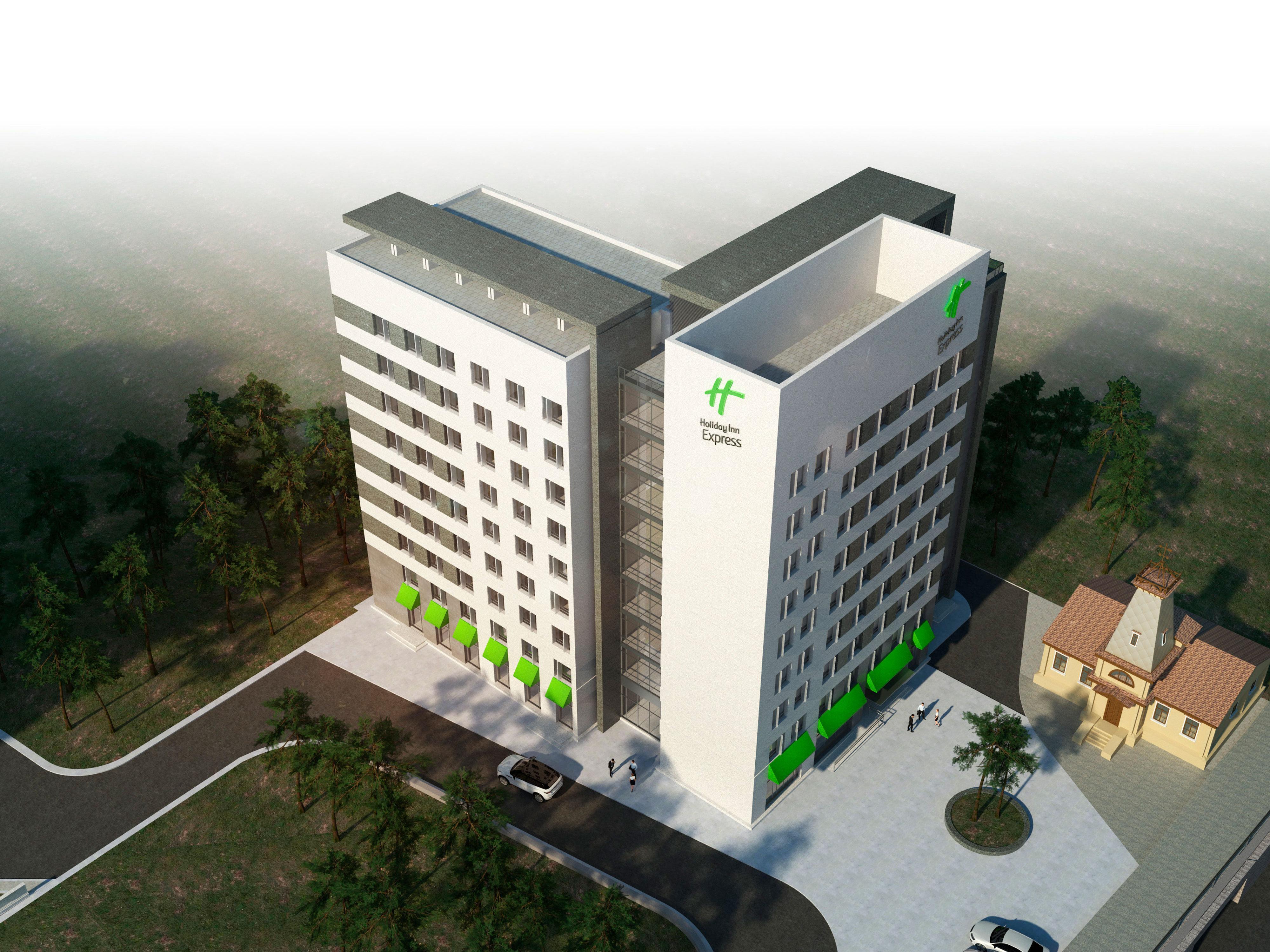 Holiday Inn Express - Almaty By Ihg Luaran gambar